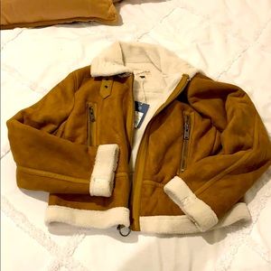 Tan Suede Jacket - BNWT